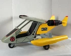 G.I. JOE ADVENTURE TEAM, VINTAGE TOY, PURSUIT CRAFT PLANE WITH PONTOONS