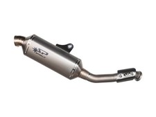 SILENZIATORE DAKAR EU5 INOX NERO SATINATO SPARK PER KTM 790 ADVENTURE 2023-2024