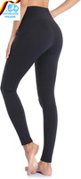 Sport Leggings Damen High Waist Leggins Mit Taschen Bauchweg Blickdicht Fitness