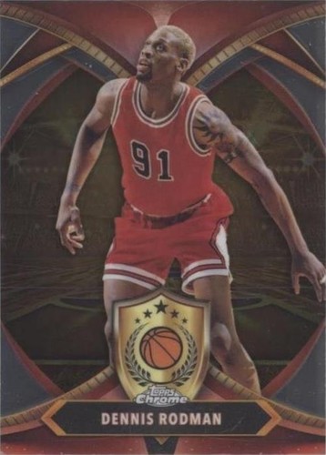 激レア ロッドマン カード topps chrome 90年代 2024-25 Topps Chrome Ball of Duty #BOD-18 Dennis Rodman - Chicago