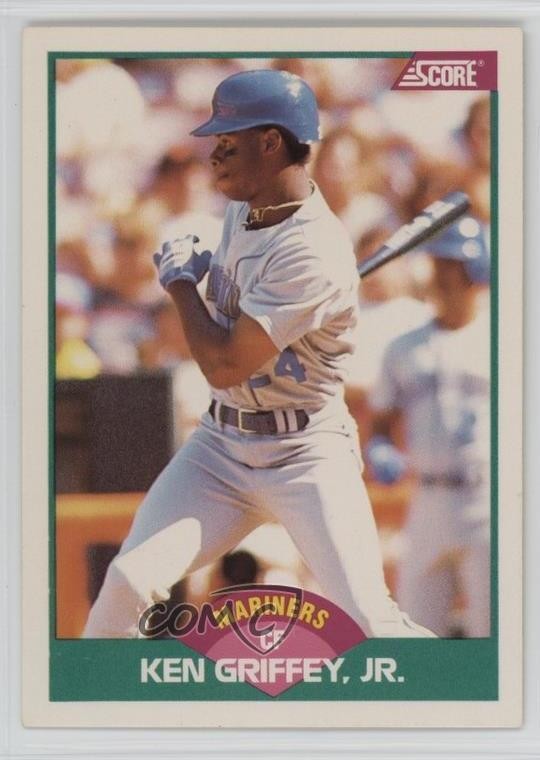 1989 Score Rookie & Traded Box Set Ken Griffey Jr #100T HOF 1k3x