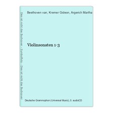 Violin Sonatas 1-3 Ludwig van, Beethoven, Kremer Gideon and Argerich Martha: