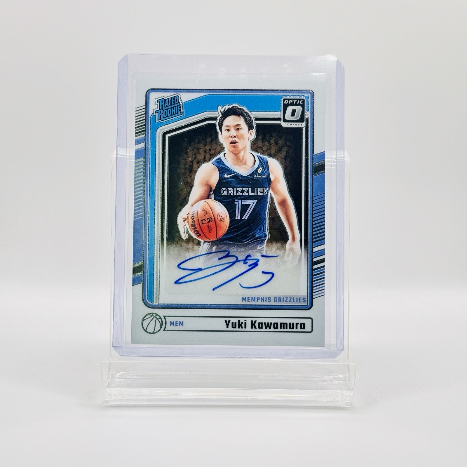 [0058] 2024-25 Donruss Optic Yuki Kawamura Rated Rookie Auto RC