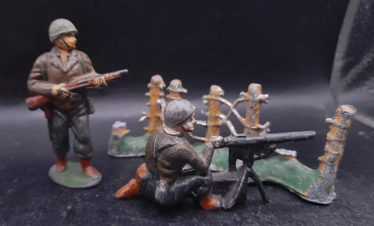 Lot De Soldats Britains - Figurines Militaires Vintage - Occasion
