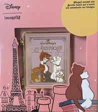 Disney Loungefly The Aristocats 3? Jumbo LE 1300 Hinged Book Box Pin ~ Epic New