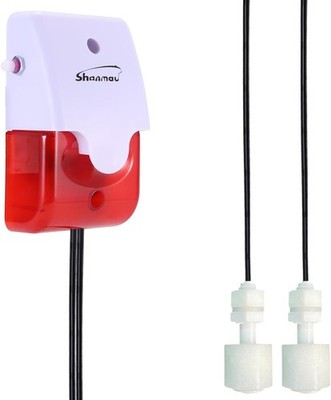 High / Low Water Level Sensor Detector Alarm 120 dB Red Strobe Siren, Adjustable