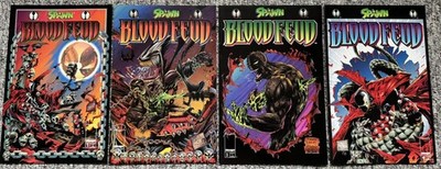 Spawn (Image Comics) Blood Feud Limited Series Parts 1 - 4