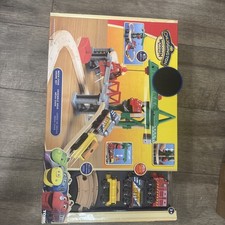 Chuggington Wooden Railway Mega Chug Crane Set Toys R Us Exclusive TOMY