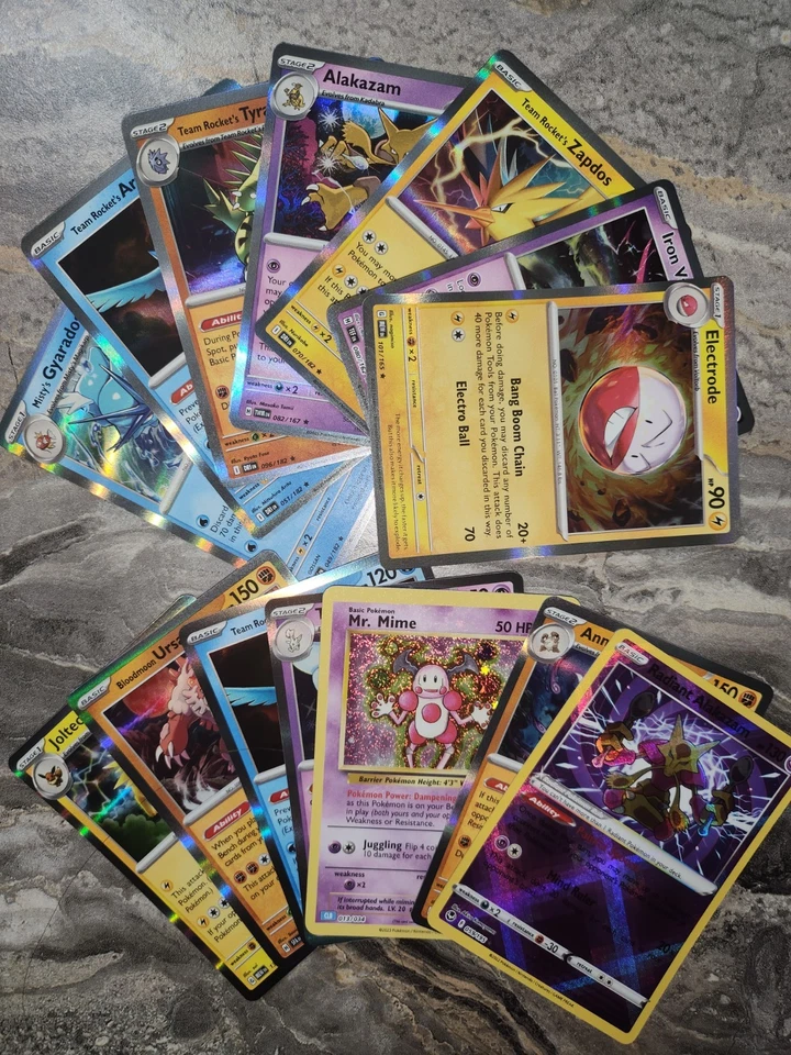 30x Pokemon Card Bundle TCG Rare Holo 100% Genuine Pokémon Cards Collection - Image 3 of 4