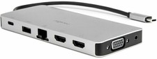 Rocstor - Y10P035-S1 - USB-C Portable Dock Multiport Adapter 100W PD 2x HDMI 1x