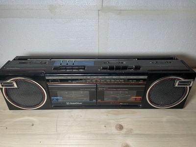 GoldStar TW-S11 Ghettoblaster - Radio + Doppelkassette (Synchro Dubbing)