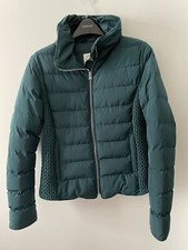 Tokyo Laundry Size 10 Turquoise Puffer Green Stylist Jacket Coat