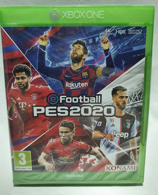 Pro Evolution Soccer 2020 eFootbal PES 2020 Microsoft Xbox One New Factory Seale