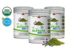 organic cholesterol lowering - ORGANIC ALFALFA GRASS POWDER 3B- alfalfa bulk