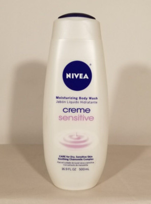 Nivea Creme Sensitive Body Wash 16.9oz