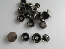 12.5MM(line 20) press snaps -quantity 50, Gun metal color