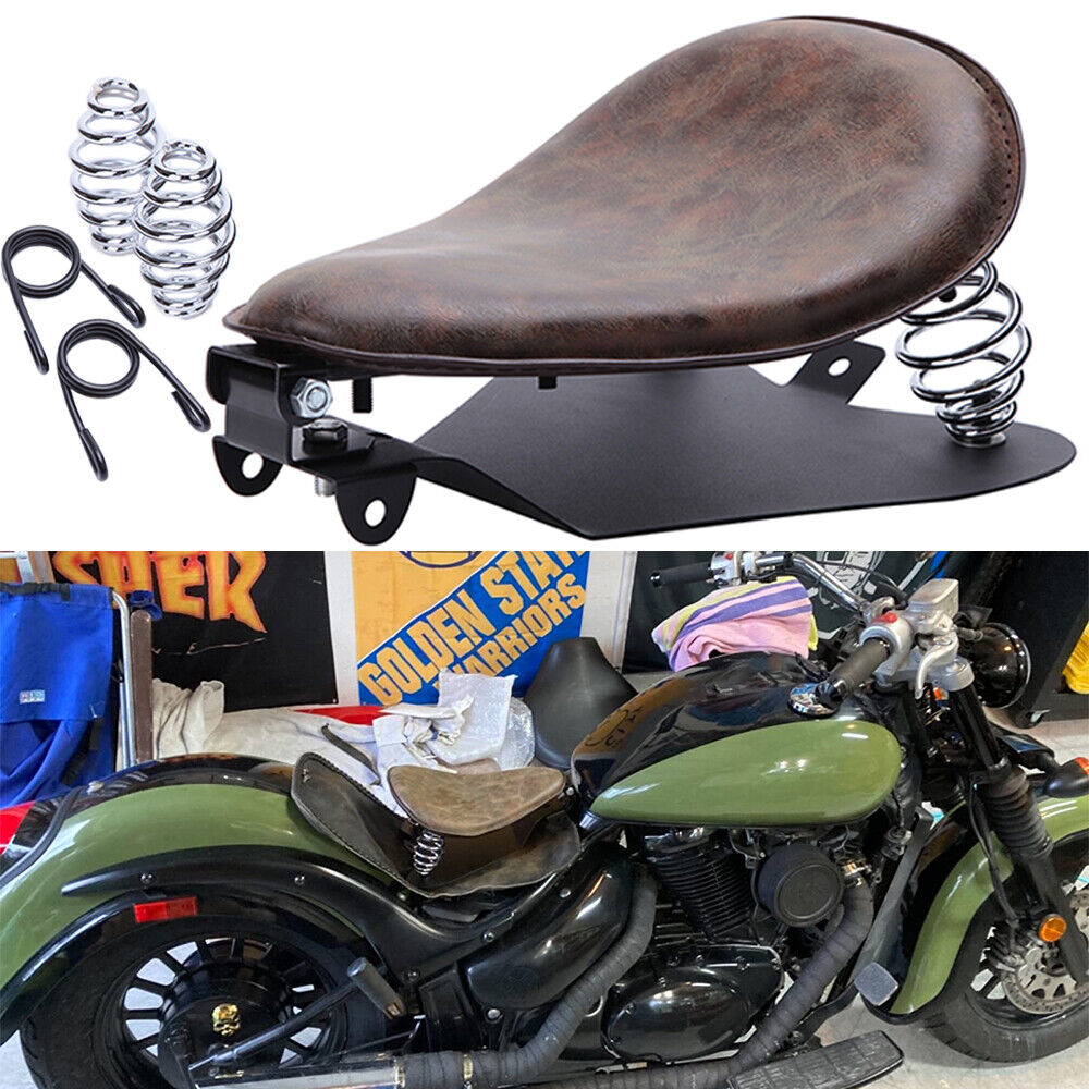 For Suzuki Intruder 1400 800 700 Bobber Motorcycle Spring Solo Seat Base  Saddle