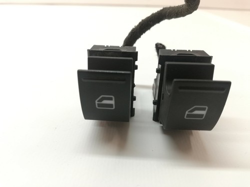 VW Passat 3C B6  -  Schalter Fensterheber Fensterheberschalter  2 Stück   (02)