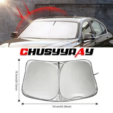 FOR Chevy Silverado 2023 Windshield Sun Shade Cover UV Block Heat Protection