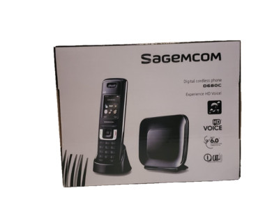 Sagemcom D680C Digital Cordless Phone - HD Voice