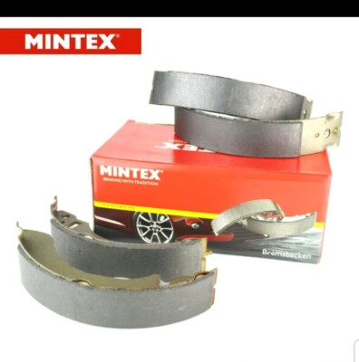 NEW MINTEX REAR HANDBRAKE PARKING BRAKE SHOE SET - MFR477