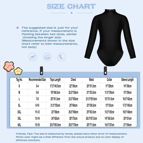 Kids Girls Leotard Workout Jumpsuit Class Bodysuit Performance Rompers Stage - Picture 17 of 36