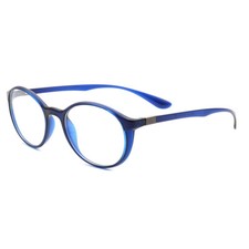 Full Rim Round Retro Glasses Men Women Nerd Lightweight Eyeglasses Frames TR90