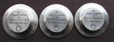 The Upjohn Company 15 Year Pewter Service Award Set - Hastings Mi