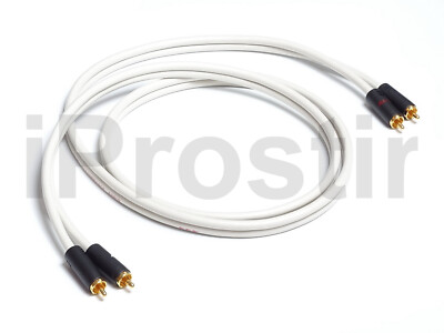 QED Performance Audio 2 Analog Interconnect RCA Audio Cable 0.5m 1.0m 1.5m 2.0m