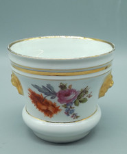 Carl Tielsch Altwasser Blumentopf Übertopf Blumen Schlesien Silesia Porzellan