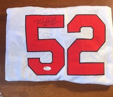 MICHAEL WACHA AUTOGRAPHED SIGNED ST. LOUIS CARDINALS JERSEY Jsa Coa INSCRIPTION