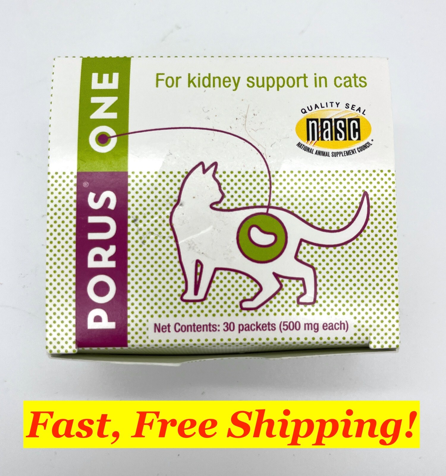 Porus One Kidney Support for Cats /w Renaltec 500mg 30 packets Exp 06/