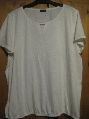 LAURA TORELLI Damen T-Shiret Gr.XL weiß modisch  Neu Top - Bild 1 von 4