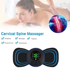 EMS Portable Mini Massager Back Full Body Muscle Stimulator Pain Relief Device