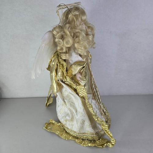 Marie Osmond Fine Porcelain Christmas Tree Top Angel Topper - Picture 11 of 17