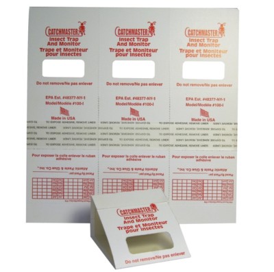 Catchmaster 100i Insect Glue Traps - 12 Pack For Cockroaches, Spiders, Scorpions, Crickets, Ants