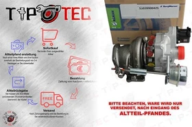 Turbolader 53039900425  Citroen Peugoet 53039700104 53039700120 53039700121 5303