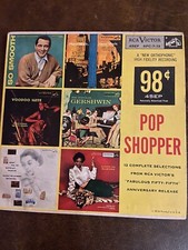 RCA Victor Pop Shopper Set Of 3 Vintage Records Album Book Collection 