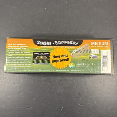 Super Spreader Sunlight Supply Medium size for 400-600 watt HPS Lights
