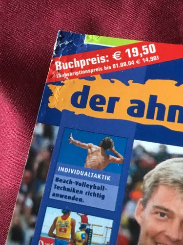 Autogramm JÖRG AHMANN-Beach-Volleyball-Olympia-Dritter 2000-AK handsigniert - Picture 2 of 3