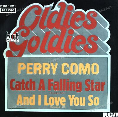 Perry Como - Catch A Falling Star / And I Love You So 7'' (VG/VG) .