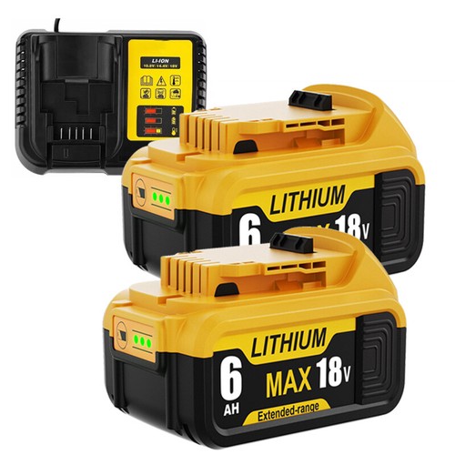 4X For DeWalt 18V Battery 8.0Ah 6.0Ah 9.0Ah XR slide Li-ion DCB184 DCB182 DCB183 - Picture 45 of 51