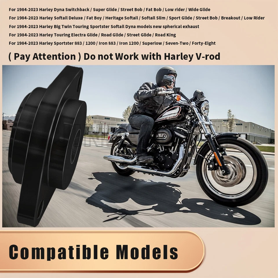 Инструмент для установки уплотнений прокладок выхлопных газов Harley для Bad Boy Dyna Electra Glide Softail - Изображение 2 из 4