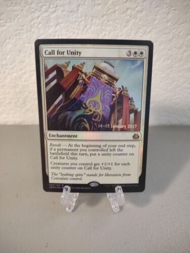 MTG Call For Unity Foil Prerelease NM Aether Revolt