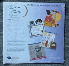 Creative Memories 12x12 Scrapbook White Portrait Sleeves NEW 5 sheets