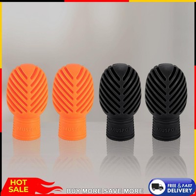4PCS Silicone Drum Dampener Drumstick Practice Tips Drum Mute Drum Accessories