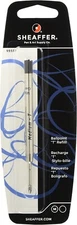 Sheaffer Ballpoint Pen Refill T Style Black Medium Pt New In Pack 99337