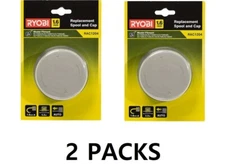 2 x Ryobi 18 / 36V Replacement Line Trimmer Spool And Cap