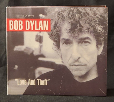 Love and Theft by Bob Dylan Limited Edition CD - Bonus CD Included (CK 86076)
