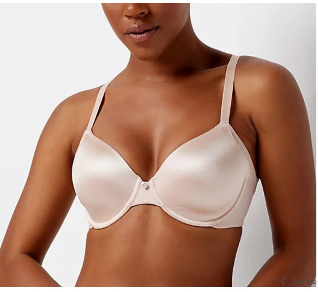 Breezies Smooth Radiance Underwire T-Shirt Bra Sunbeige 48 DDD A350858